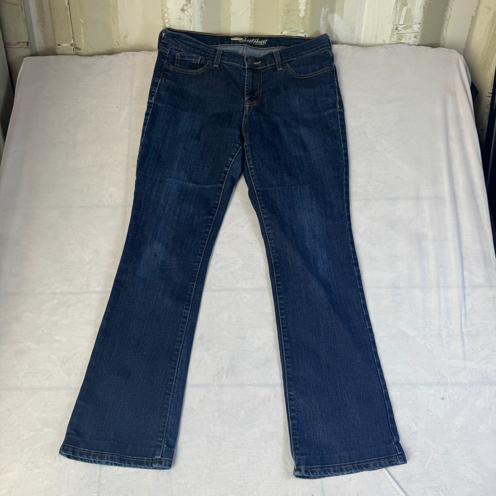 Old Navy The Sweetheart Bootcut Leg Jeans Womens 8 Blue Denim Cotton Medium Wash